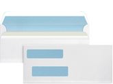 Envelopes - Flip & Seal Double Window #10 Security Envelopes (8700)